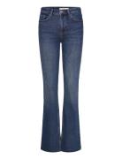 Fiona Flared Mid-Rise Jeans Blue Mango