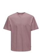 Onsfred Life Rlx Ss Tee Noos Pink ONLY & SONS