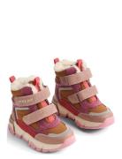 Bootie Lucka Tex Pink Wheat