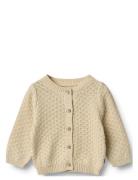 Knit Cardigan Magnella Cream Wheat