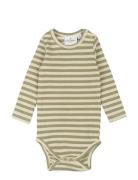 Tnsbfro Uni L_S Rib Body Green The New