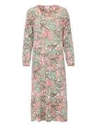 Nightdress Long Sl Patterned Damella Of Sweden