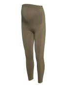 Mltia Jeanne Legging Noos A. Khaki Mamalicious
