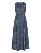 Gzdemia P Long Dress Blue Gestuz