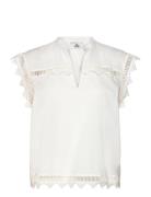 Kbommi Shirt Top White Karen By Simonsen