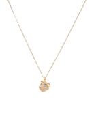 Sunset Crystal Necklace Gold-Plated Gold Pilgrim