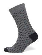 Pattern Bamboo Sock Grey Lindbergh