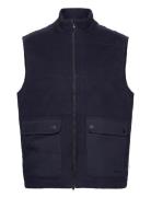 Organic Cotton Corduroy Vest Gots Navy Knowledge Cotton Apparel