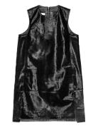 Midi Leather Dress Black REMAIN Birger Christensen