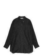 Over D Shirt Black REMAIN Birger Christensen