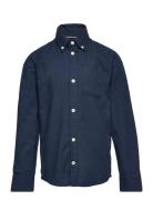 Jjeoxford Shirt L/S Noos Jnr Blue Jack & J S