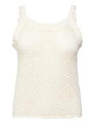 Karellalsz Strap Top Cream Saint Tropez