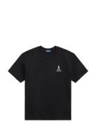 Logo Cotton Jersey Tee Black Polo Ralph Lauren