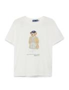 Polo Bear Cotton Jersey Tee White Polo Ralph Lauren