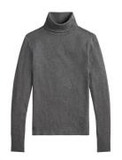 Stretch-Blend Turtleneck Grey Polo Ralph Lauren