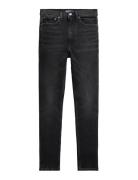 High-Rise Super-Slim Jean Black Polo Ralph Lauren
