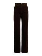 Cotton Corduroy Wide-Leg Pant Brown Polo Ralph Lauren