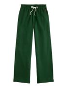 Drawstring Fleece Wide-Leg Sweatpant Green Polo Ralph Lauren