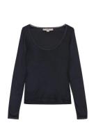 Long Sleeve Jersey Top Black REMAIN Birger Christensen