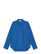 Boxy Shirt Blue REMAIN Birger Christensen