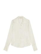 Slim Fit Shirt Cream REMAIN Birger Christensen