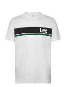 Regular Logo Tee White Lee Jeans