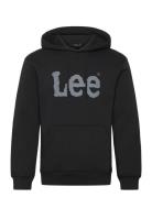Big Logo Hoodie Black Lee Jeans