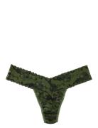Hanky Panky Camo Lace, Low Rise Thong Khaki Hanky Panky