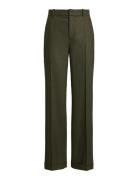 Wool Relaxed Straight Pant Brown Polo Ralph Lauren