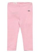 Shield Striped Leggings Pink GANT