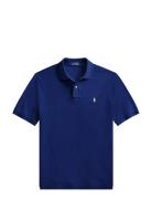 The Iconic Mesh Polo Shirt Blue Polo Ralph Lauren