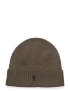 Signature Pony Wool Beanie Green Polo Ralph Lauren