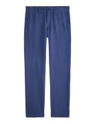 Straight Fit Linen-Cotton Pant Blue Polo Ralph Lauren