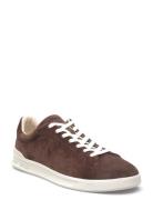 Heritage Court Ii Suede Sneaker Brown Polo Ralph Lauren