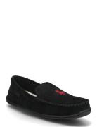 Brenan Suede Slipper Black Polo Ralph Lauren