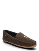 Brenan Signature Pony Slipper Brown Polo Ralph Lauren