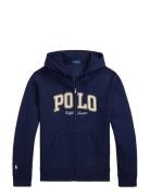 Logo Fleece Full-Zip Hoodie Navy Polo Ralph Lauren