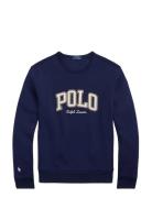 Logo Fleece Sweatshirt Navy Polo Ralph Lauren
