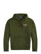 Relaxed Fit Polo Sport Hoodie Khaki Polo Ralph Lauren