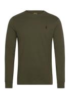 Custom Slim Fit Jersey T-Shirt Green Polo Ralph Lauren