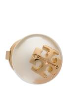 Kira Pearl Stud Earrings Gold Tory Burch