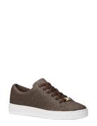 Keaton Lace Up Brown Michael Kors