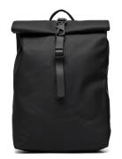 Rolltop Rucksack Mini W3 Black Rains
