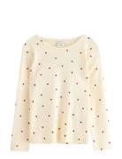 Top Ls Pointelle Aop White Lindex