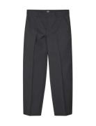 Super Twill Henry Pants Black Mads Nørgaard