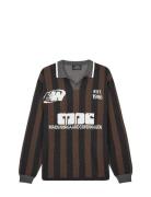 Fancy Liam Football Knit Black Mads Nørgaard
