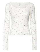 Top Henley Pointelle White Lindex