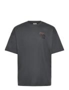 Halo Graphic Boxy T-Shirt Grey HALO