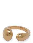 Bolded Drops Ring Gold Gold Syster P