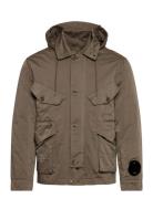 Micro Kei Hooded Jacket Khaki C.P. Company